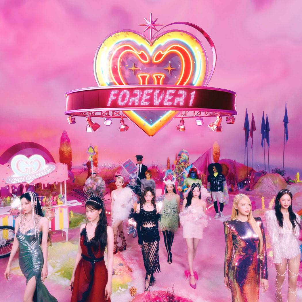 Girls&#039; Generation — Forever 1 (Areia Remix) cover artwork