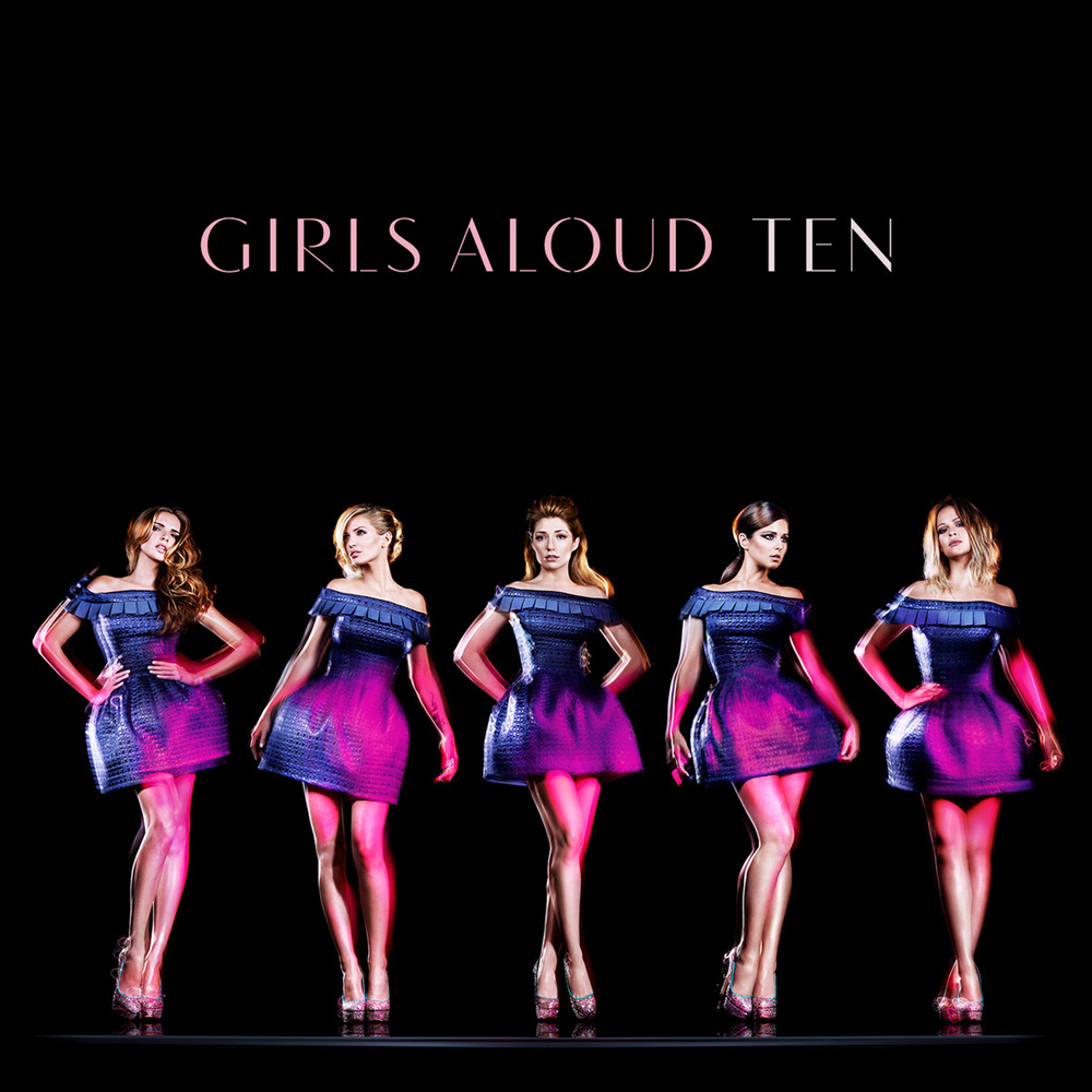 Girls Aloud — Ten cover artwork