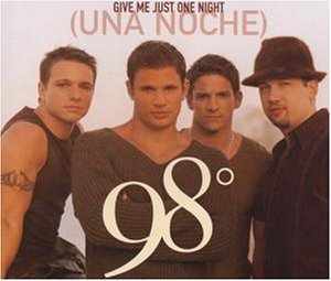 98 Degrees — Give Me Just One Night (Una Noche) cover artwork