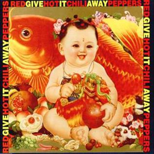 Red Hot Chili Peppers — Give It Away cover artwork