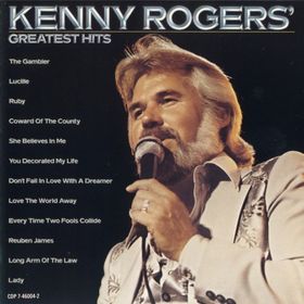 Kenny Rogers Greatest Hits cover artwork