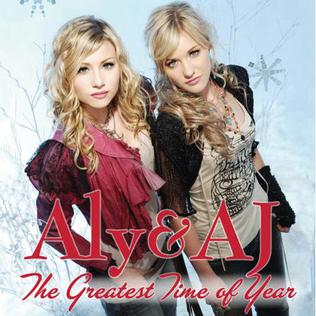 Aly &amp; AJ Greatest Time of Year cover artwork
