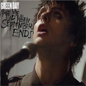 Green Day Wake Me Up When September Ends cover artwork