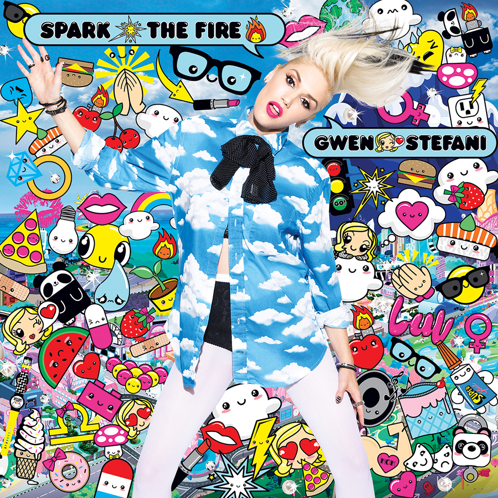 Gwen Stefani — Spark the Fire cover artwork