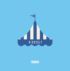 TREAM & treamiboii — HINTERS BIERZELT cover artwork