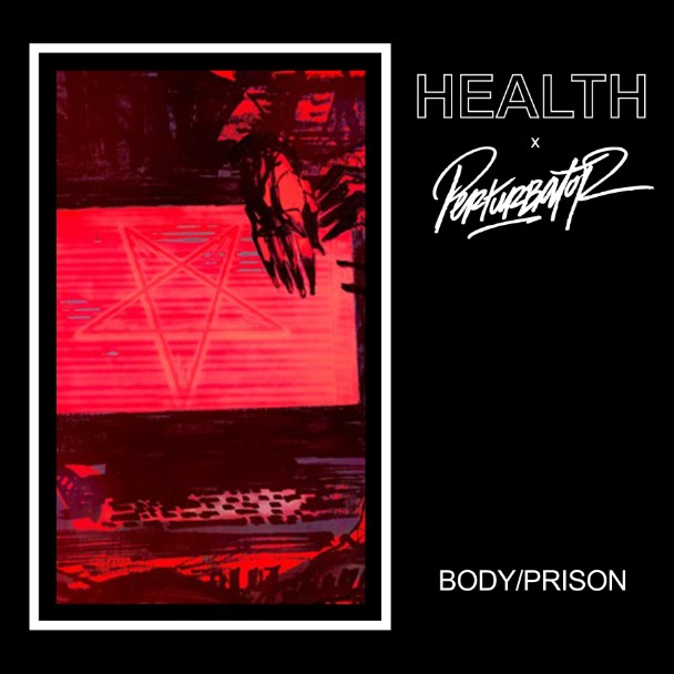 HEALTH & Perturbator — BODY/PRISON cover artwork