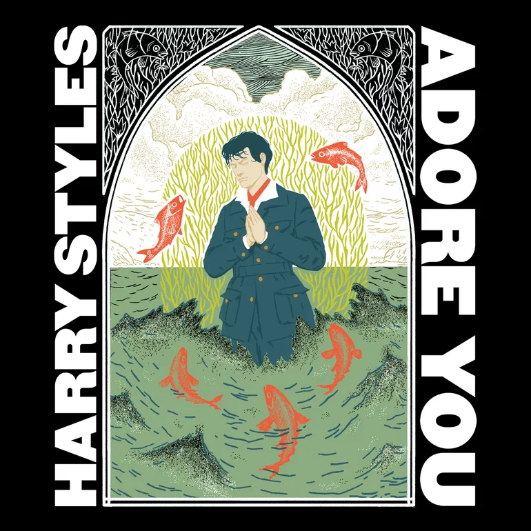 Harry Styles — Adore You cover artwork