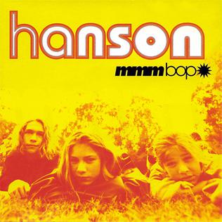 Hanson MMMBop cover artwork