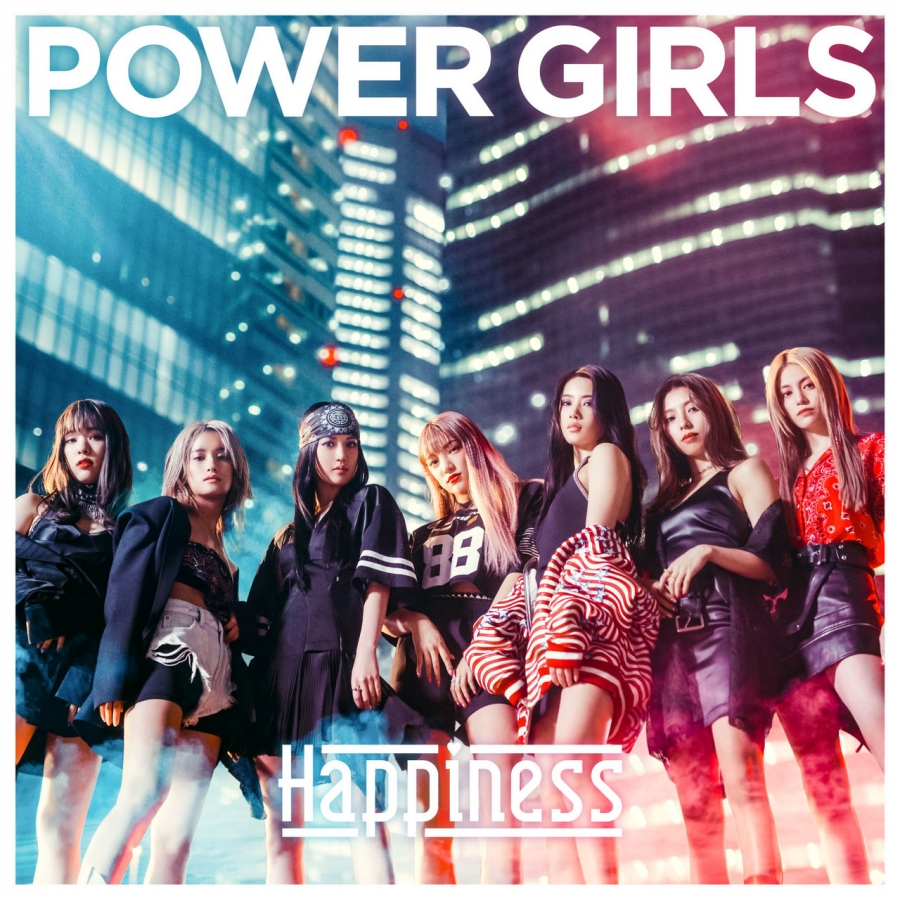 Happiness POWER GIRLS cover artwork