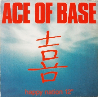 Ace of Base — Happy Nation cover artwork