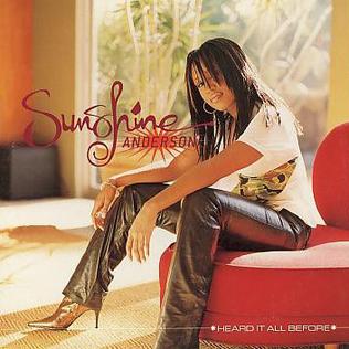 Sunshine Anderson — Heard It All Before cover artwork