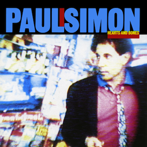 Paul Simon — Hearts and bones cover artwork