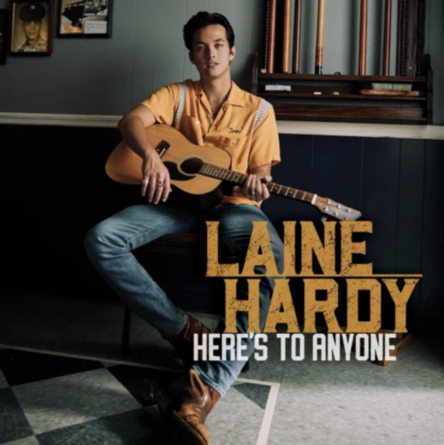 Laine Hardy Here&#039;s To Anyone cover artwork