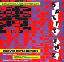Split Enz — History Never Repeats cover artwork
