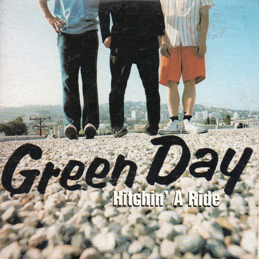 Green Day Hitchin&#039; a Ride cover artwork