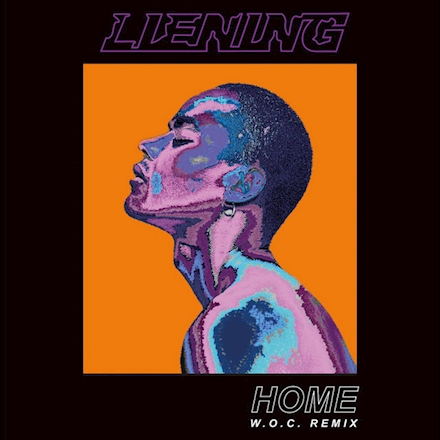 LIE NING — home (W.O.C. Remix) cover artwork