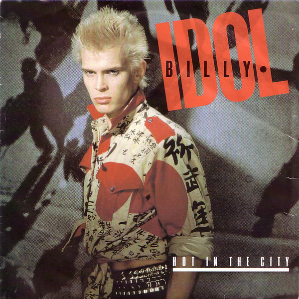 Billy Idol Hot in the City cover artwork