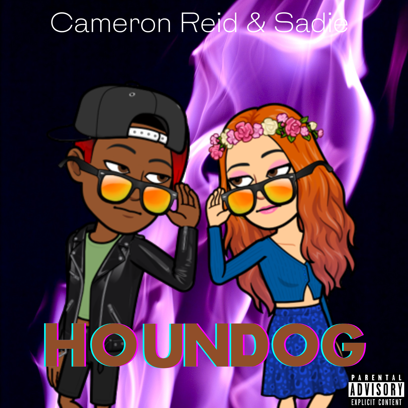 Cameron Reid featuring Sadie — Houndog cover artwork