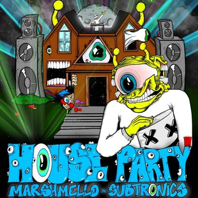 Marshmello & Subtronics — House Party cover artwork