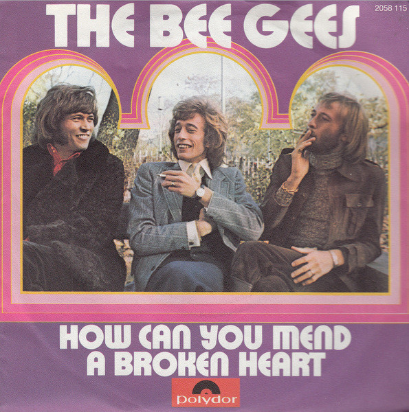 Bee Gees How Can You Mend a Broken Heart? cover artwork