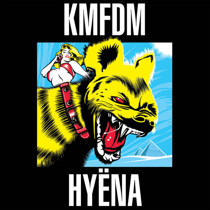 KMFDM Hyëna cover artwork