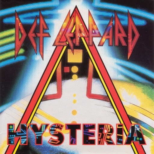Def Leppard Hysteria cover artwork