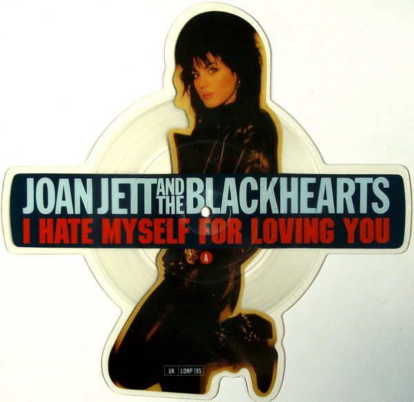Joan Jett &amp; The Blackhearts I Hate Myself For Loving You cover artwork