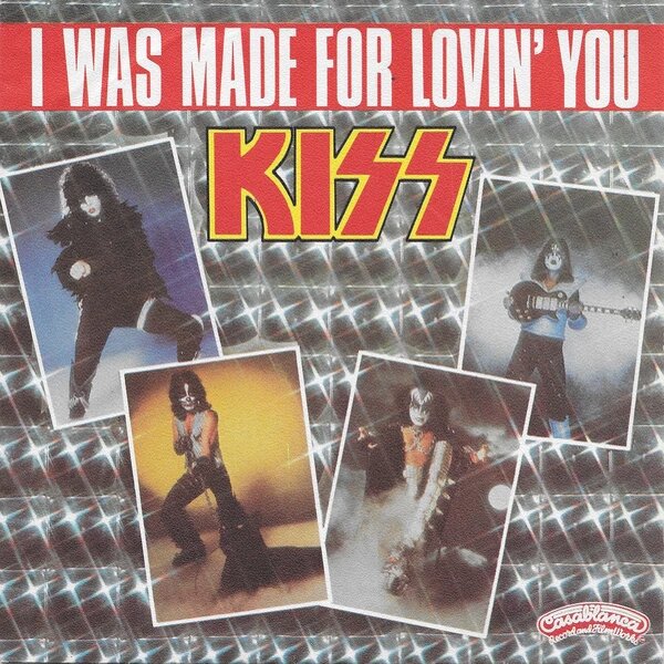 Kiss — I Was Made for Lovin&#039; You cover artwork