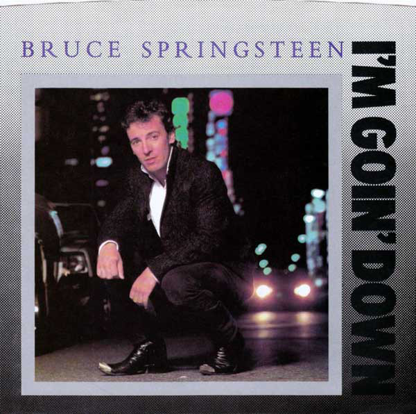 Bruce Springsteen I&#039;m Goin&#039; Down cover artwork
