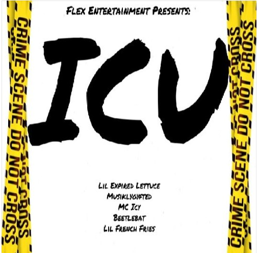 Lil Expired Lettuce, twoxp, & Yung Garfield featuring beetlebat, MC Icy, Voda Wake, Lil Toy Yoda, E.M.B.E.E., & JJ Loves Some Gru — ICU (Remix) cover artwork
