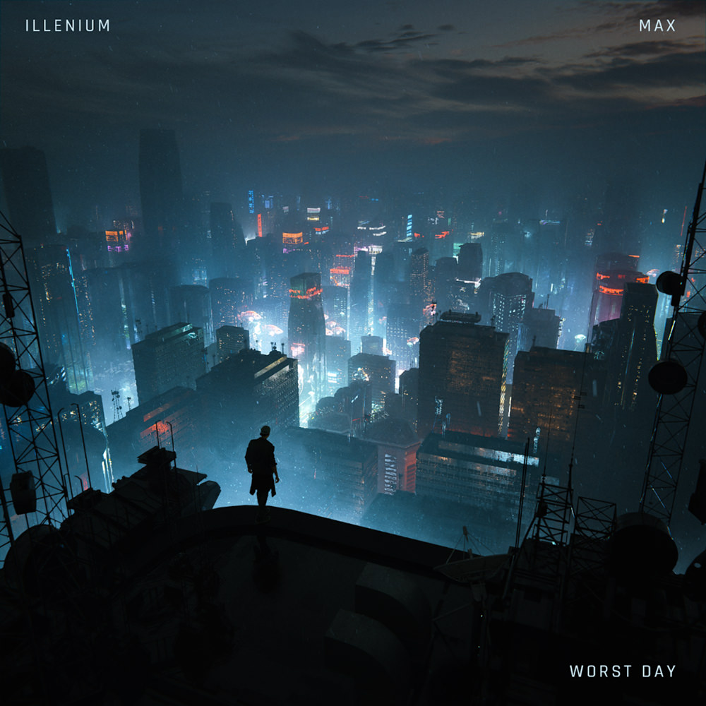 ILLENIUM & MAX Worst Day cover artwork