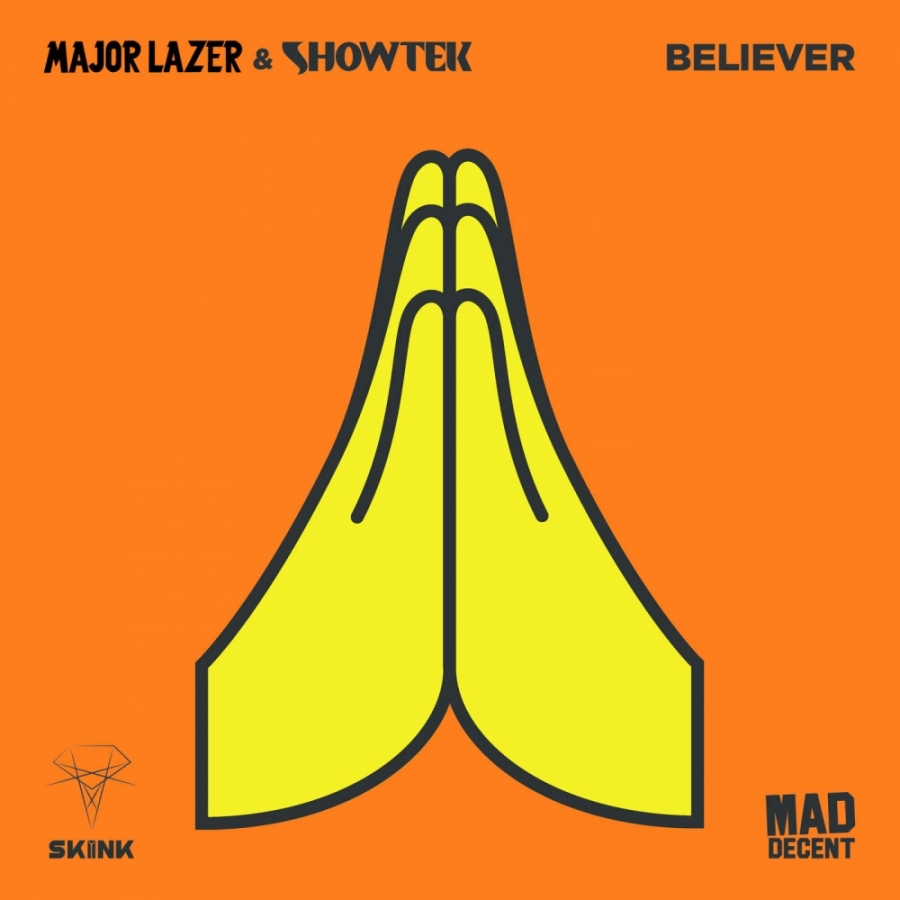 Major Lazer & Showtek — Believer cover artwork