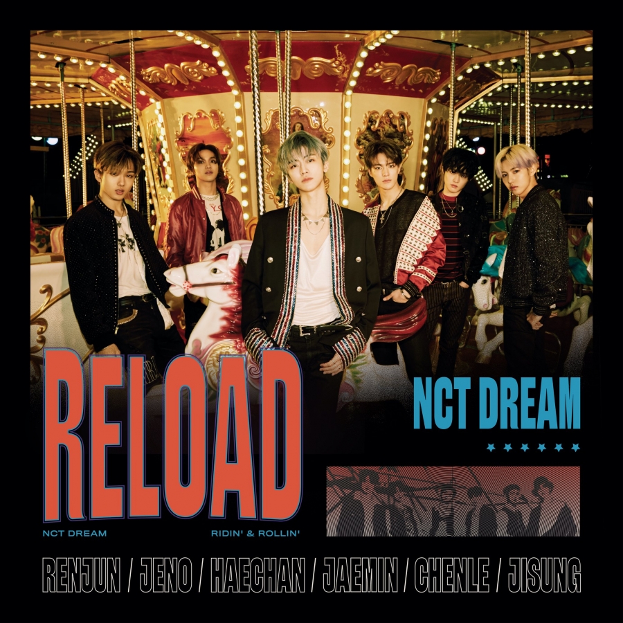 NCT DREAM Ridin&#039; cover artwork