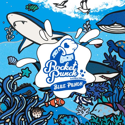 Rocket Punch BLUE PUNCH cover artwork
