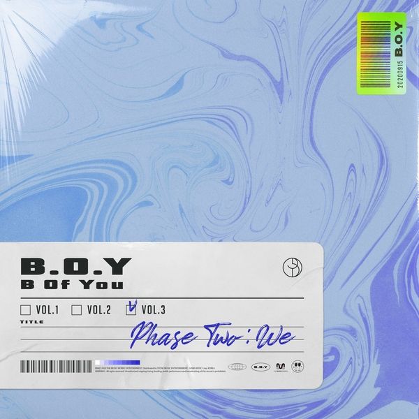 B Of You (B.O.Y) Phase Two : WE cover artwork