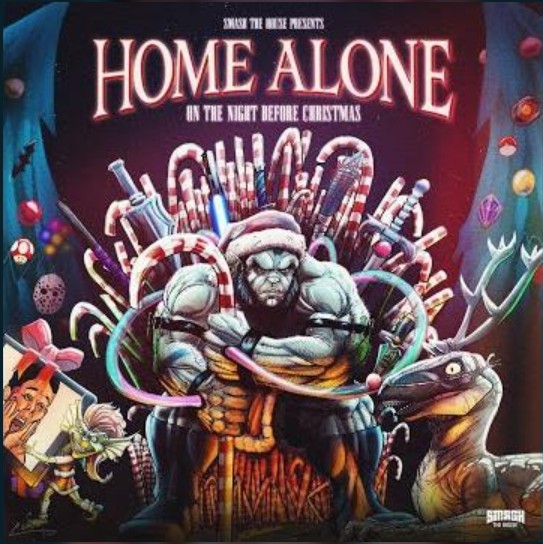 Various Artists Home Alone (On The Night Before Christmas) cover artwork