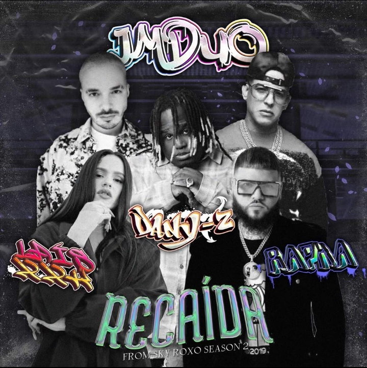 JMDuo, Laís XXK, Rapha, & Dany-Z — Recaída cover artwork