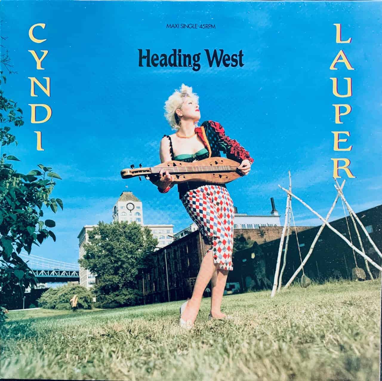 Cyndi Lauper Heading West cover artwork