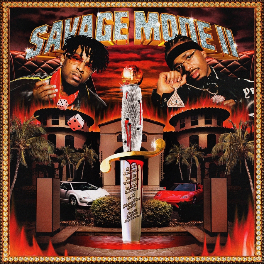 21 Savage & Metro Boomin SAVAGE MODE II cover artwork