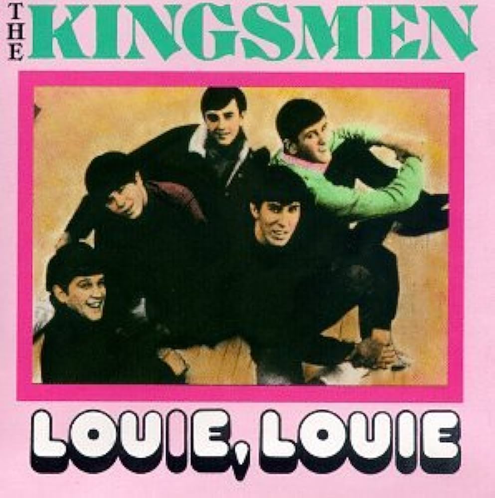 The Kingsmen Louie Louie cover artwork