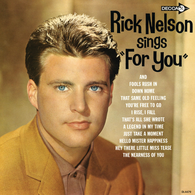 Ricky Nelson — For You cover artwork