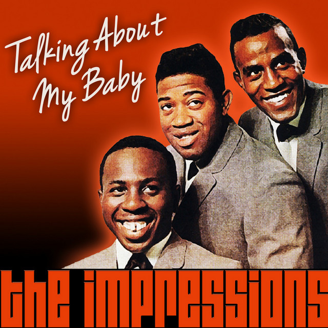 The Impressions — Talking About My Baby cover artwork