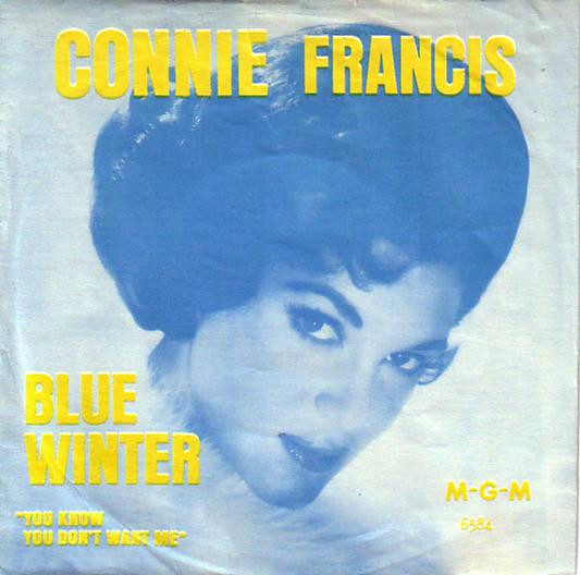 Connie Francis — Blue Winter cover artwork