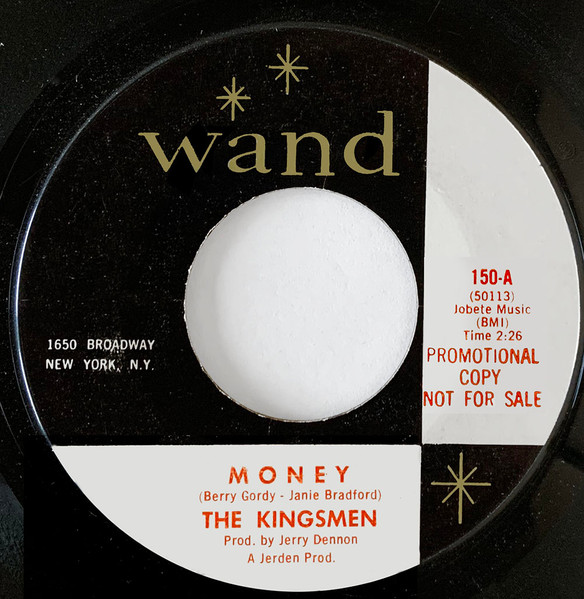 The Kingsmen — Money cover artwork