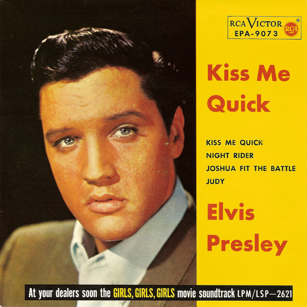Elvis Presley Kiss Me Quick cover artwork