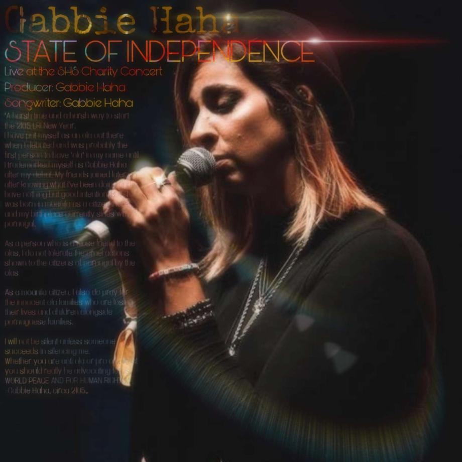 Gabbie Haha — State Of Independence cover artwork
