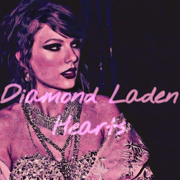 Tayperry Ola — Diamond Laden Hearts cover artwork
