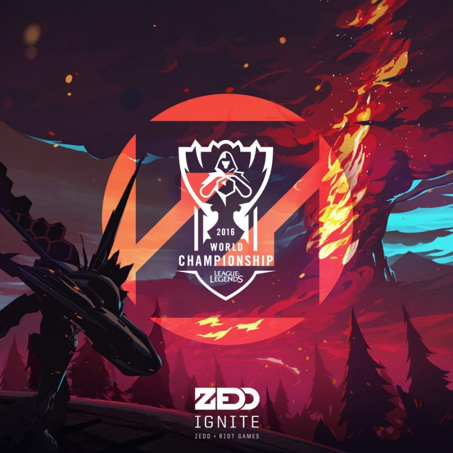 Zedd — Ignite (2016 League of Legends World Championship) cover artwork