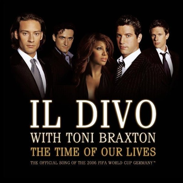 Il Divo & Toni Braxton Time of Our Lives cover artwork