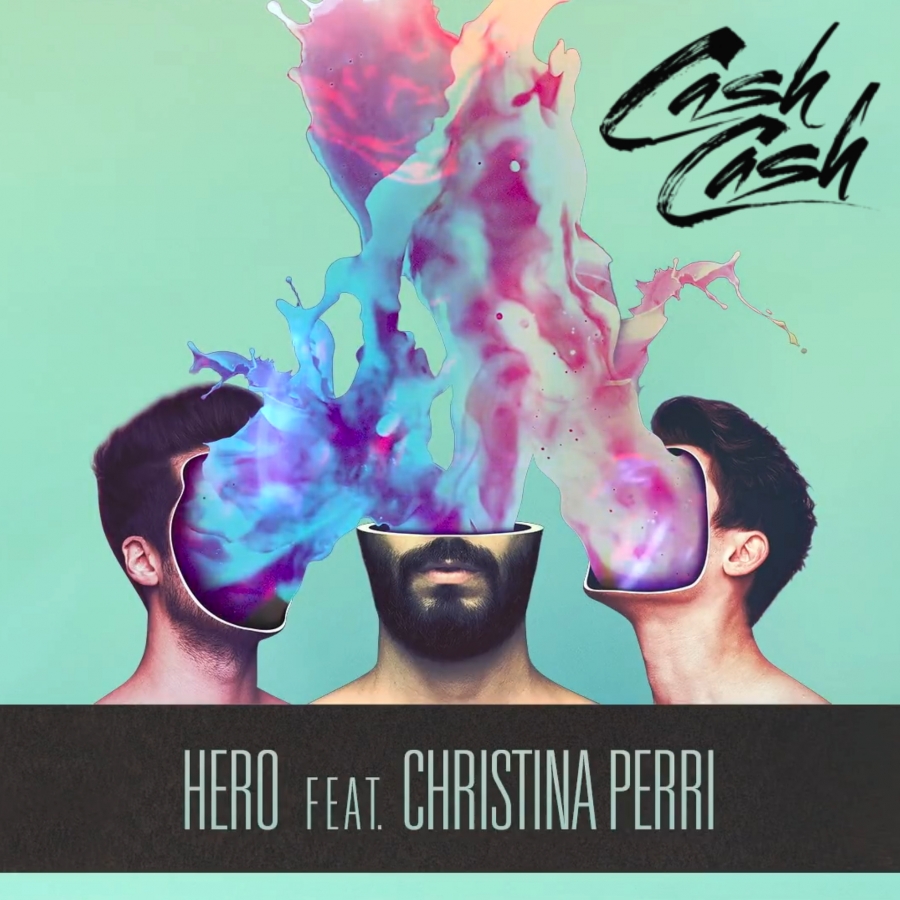 Cash Cash ft. featuring Christina Perri Hero cover artwork